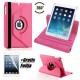 Torbica za Apple iPad Air, Vrtljiva, Pink barva +Gratis folija