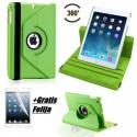 Torbica za Apple iPad Air, Vrtljiva, Zelena barva +Gratis folija