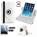 Torbica za Apple iPad Air, Vrtljiva, Bela barva +Gratis folija