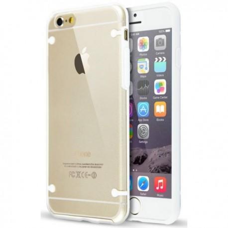Etui za Apple iPhone 6 Plus +folija za zaslon, bela barva