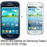 Silikon etui Jekod za Samsung Galaxy S3 Mini +Folija, temna barva