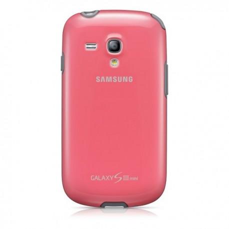 Protective Back Cover za Samsung Galaxy S3 Mini, Pink barva