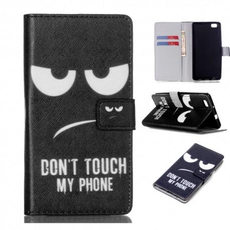 Preklopna Torbica Fancy za Samsung Galaxy Xcover 3, motiv Dont Touch