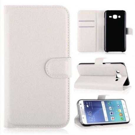 Preklopna torbica za Samsung Galaxy J5, bela barva