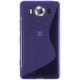 Silikon etui S za Microsoft Lumia 950 +zaščitna folija zaslona, Vijola barva
