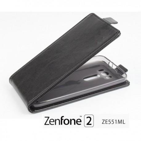 Preklopna Torbica "flexi" za Asus Zenfone 2 ZE551ML, Črna barva