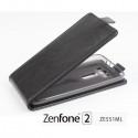 Preklopna Torbica "flexi" za Asus Zenfone 2 ZE551ML, Črna barva