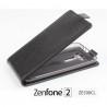 Preklopna Torbica "flexi" za Asus Zenfone 2 ZE500CL, Črna barva