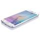 Zaščitno steklo za Samsung Galaxy S6 Edge, robovi v beli barvi