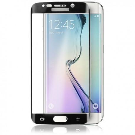Zaščitno steklo za Samsung Galaxy S6 Edge, robovi v črni barvi