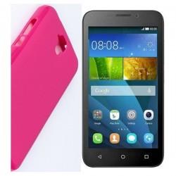 Etui "JELLY" za Huawei Y5, Pink barva