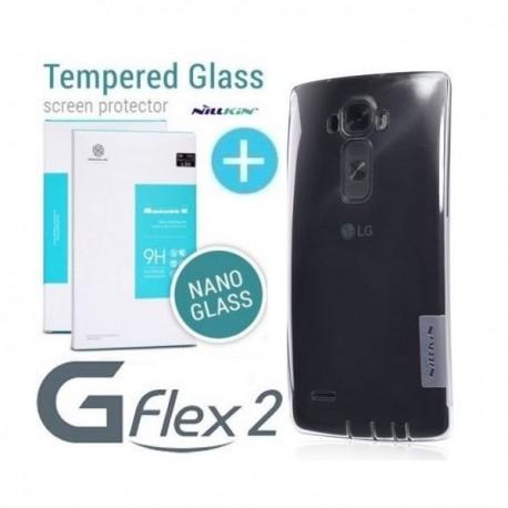 Etui Nillkin za LG G Flex2, Prozoren+ Zaščitno steklo Nillkin