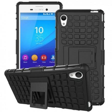 Etui Dual Armor za Sony Xperia M4 Aqua, črna barva