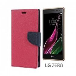 Preklopna Torbica "Fancy" za LG Zero, Pink barva