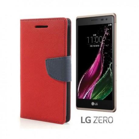 Preklopna Torbica "Fancy" za LG Zero, Rdeča barva