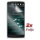 Zaščitna folija zaslona za LG V10, Duo pack