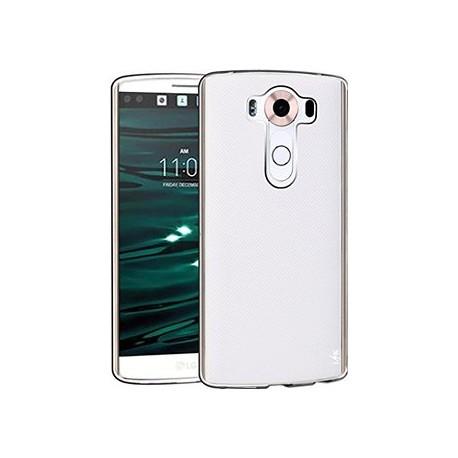 Silikonski etui za LG V10, debeline 0,8mm, Prozorna barva