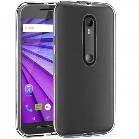 Silikonski etui za Motorola Moto G (3rd gen), debeline 0,3mm, Prozorna barva