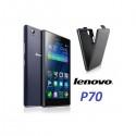 Preklopna Torbica "flexi" za Lenovo P70, Črna barva