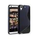 Silikon etui S za HTC Desire 626, Črna barva
