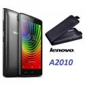 Preklopna Torbica "flexi" za Lenovo A2010, Črna barva