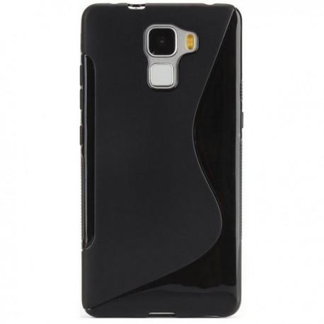 Silikon etui S za Huawei Honor 7, Črna barva