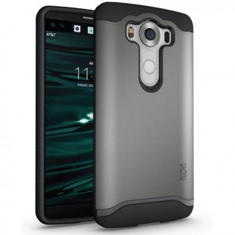 Etui Tudia "Dual Armor Slim" za LG V10, srebrna barva