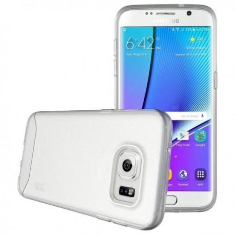 Etui "Tudia" za Samsung Galaxy S7 Edge, High Quality, transparentno bela barva