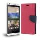 Preklopna Torbica "Fancy" za HTC Desire 626, Pink barva