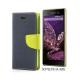 Preklopna Torbica "Fancy" za Sony Xperia M5, Modra barva