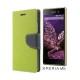 Preklopna Torbica "Fancy" za Sony Xperia M5, Zelena barva