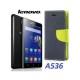 Preklopna Torbica "Fancy" za Lenovo A536, Modra barva