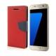 Preklopna Torbica "Fancy" za Samsung Galaxy S7, Rdeča barva