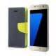 Preklopna Torbica "Fancy" za Samsung Galaxy S7, Modra barva