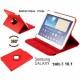 Torbica za Samsung Galaxy TAB 3 10.1 (P5200,P5210) Vrtljiva 360 Book Cover , Rdeča barva