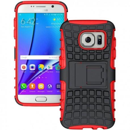 Etui Dual Armor za Samsung Galaxy S7, Rdeča barva