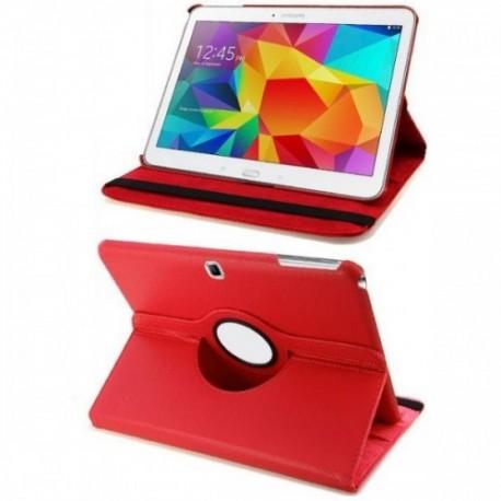 Torbica za Samsung Galaxy TAB 4 10.1 Vrtljiva 360+Folija ekrana , Rdeča barva