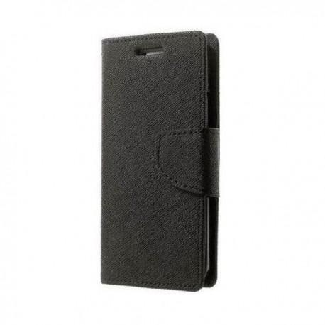 Preklopna Torbica "Fancy" za Microsoft Lumia 550, Črna barva