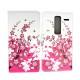 Preklopna Torbica Fancy za LG Zero, motiv Flowers