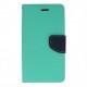 Preklopna Torbica "Fancy" za Samsung Galaxy S7 Edge, Mint barva
