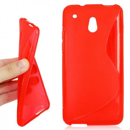 Silikon etui S za HTC 10, rdeča barva