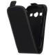Preklopna torbica "Flexi" za Samsung Galaxy Xcover 2 S7710, črna barva