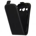 Preklopna torbica "Flexi" za Samsung Galaxy Xcover 2 S7710, črna barva