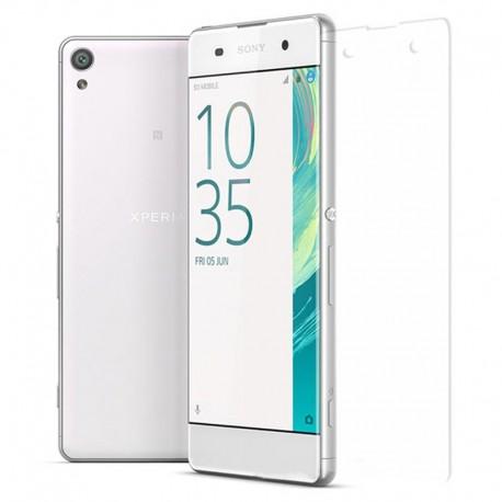 Silikonski etui 0,3mm za Sony Xperia XA, prozoren+ Zaščitno steklo
