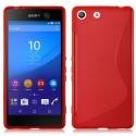 Silikon etui S za Sony Xperia M5, Rdeča barva