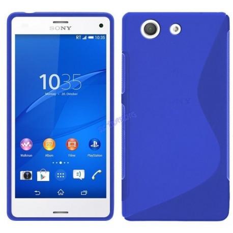 Silikon etui S za Sony Xperia M5, Modra barva