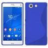Silikon etui S za Sony Xperia M5, Modra barva