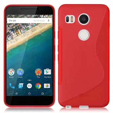 Silikon etui S za LG Nexus 5X, Rdeča barva