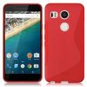 Silikon etui S za LG Nexus 5X, Rdeča barva