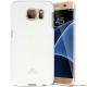 Silikonski etui "Goospery" za Samsung Galaxy S7 Edge, Bela barva